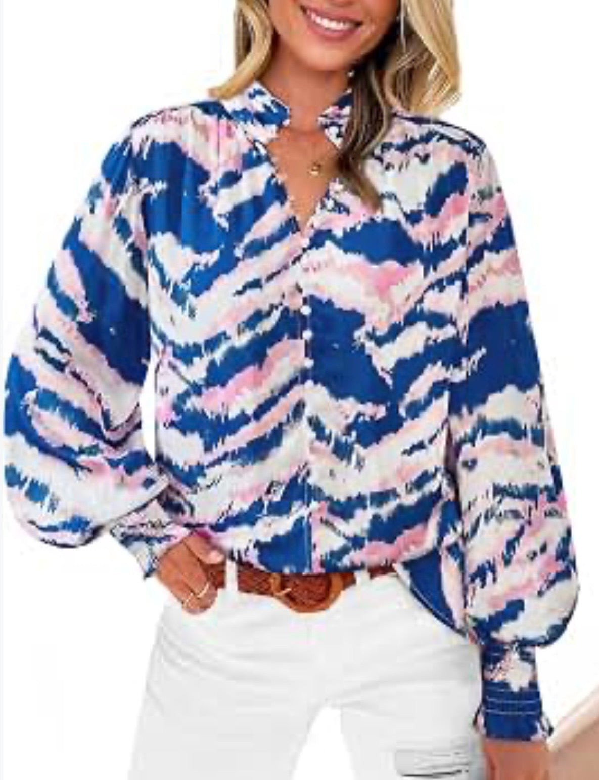 BTFBM button-down blouse