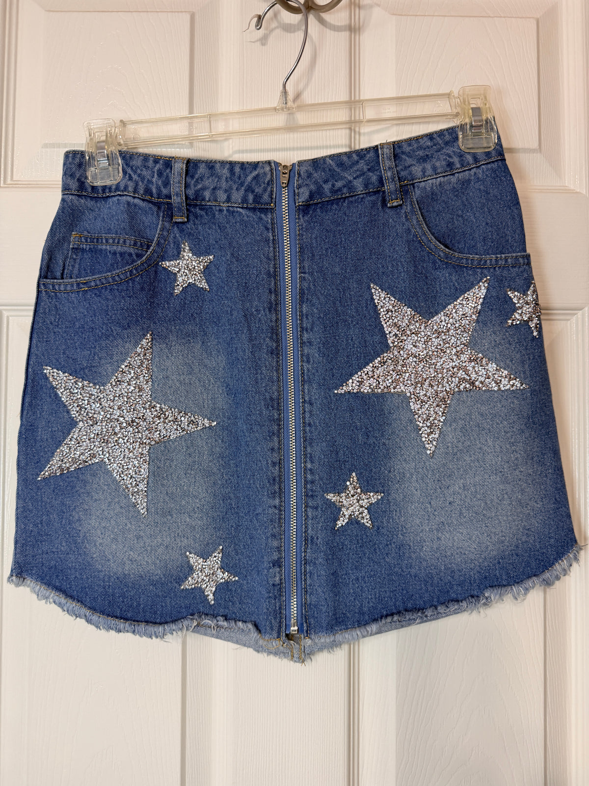 Baevely Star Zipper Skirt Size Medium
