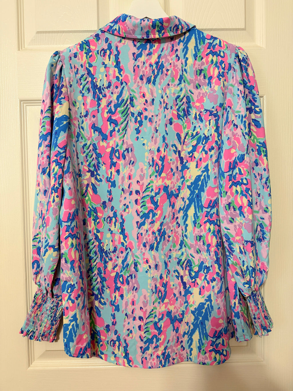 V-Neck Casual Boho Blouse Size Small