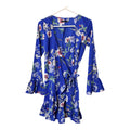 Boohoo floral wrap dress size 6