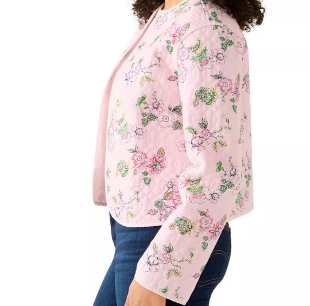 Crown & Ivy reversible quilted jacket (30-day rental)