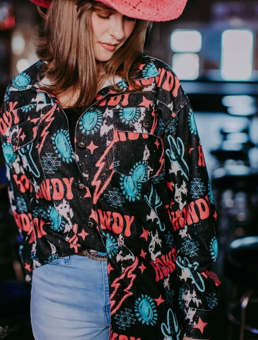 Howdy Button-Up Top (30-day rental)