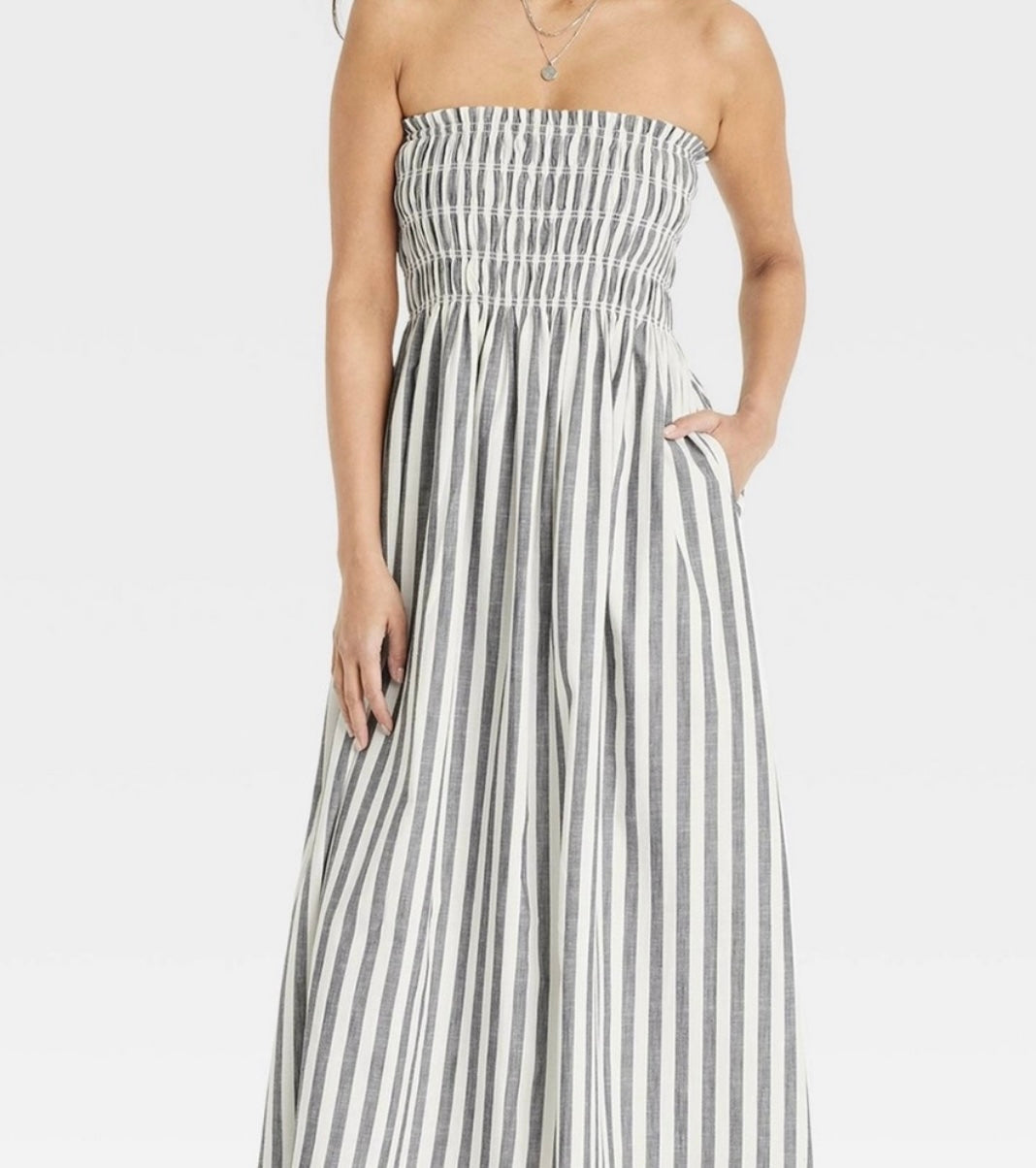 Striped Maxi Dress