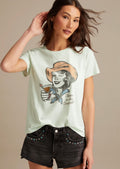 Lucky Brand Cowgirl Graphic Tee (30-day rental)