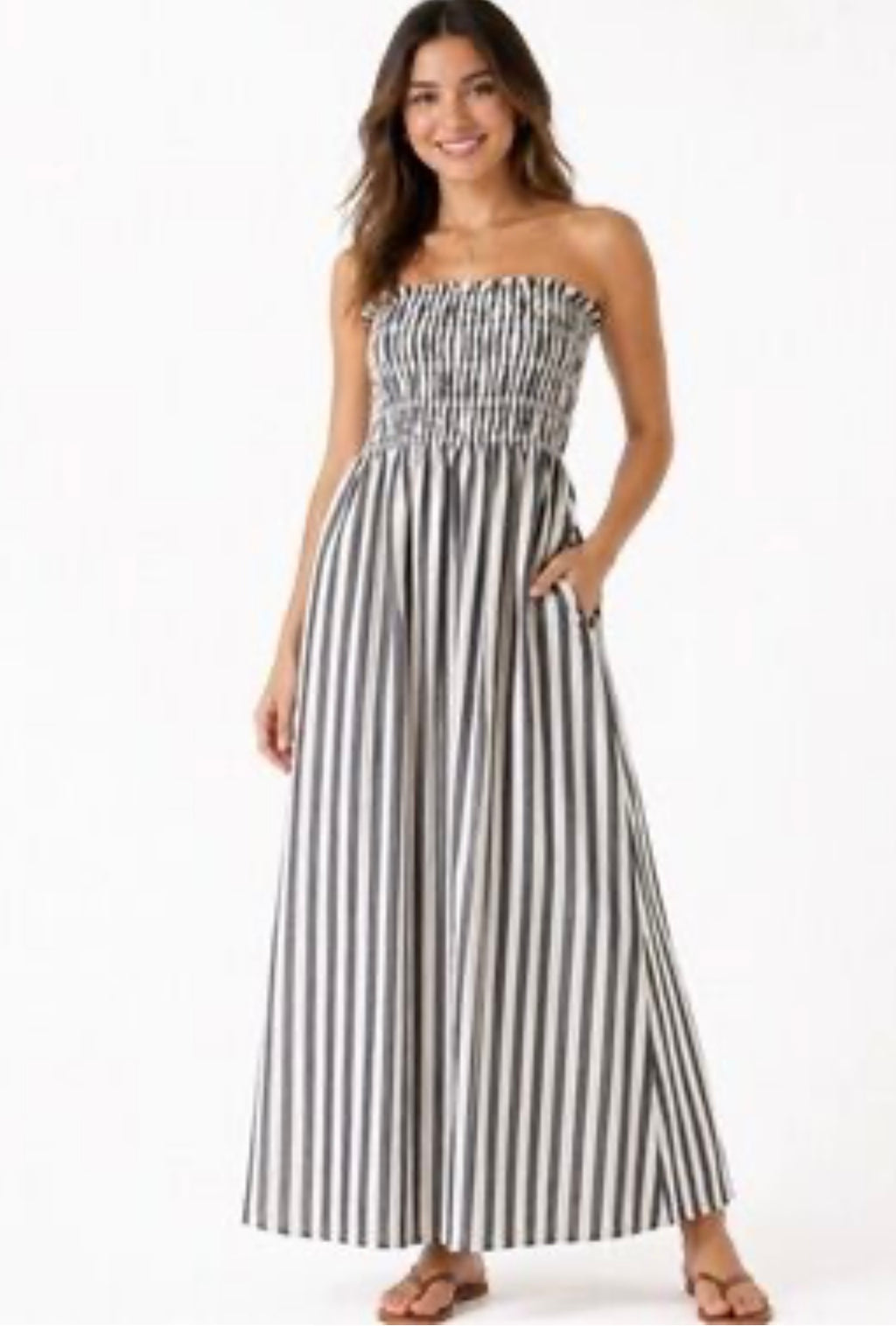 Striped Maxi Dress