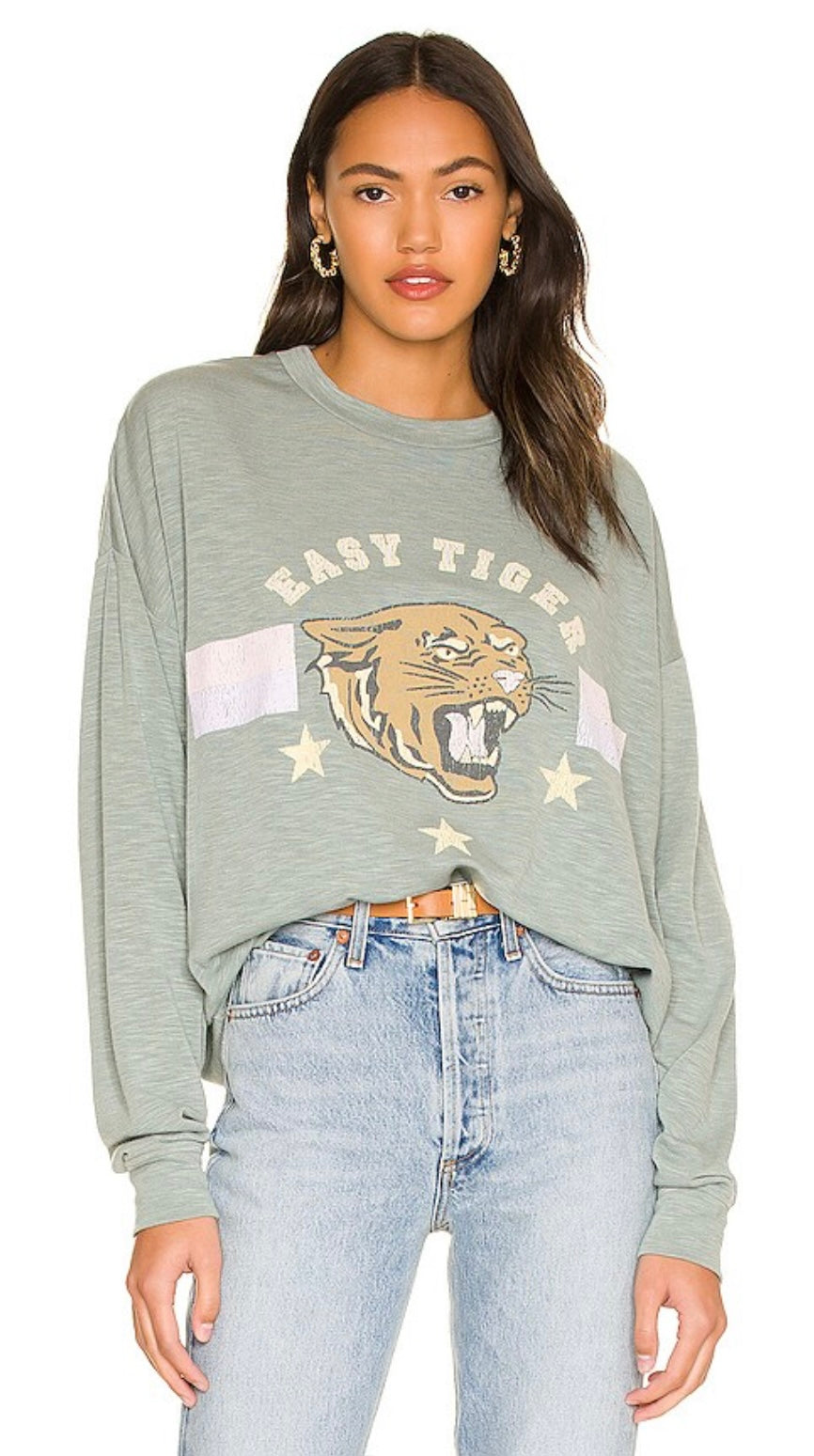 Show Me Your Mumu Palmer Sweatshirt in Easy Tiger
