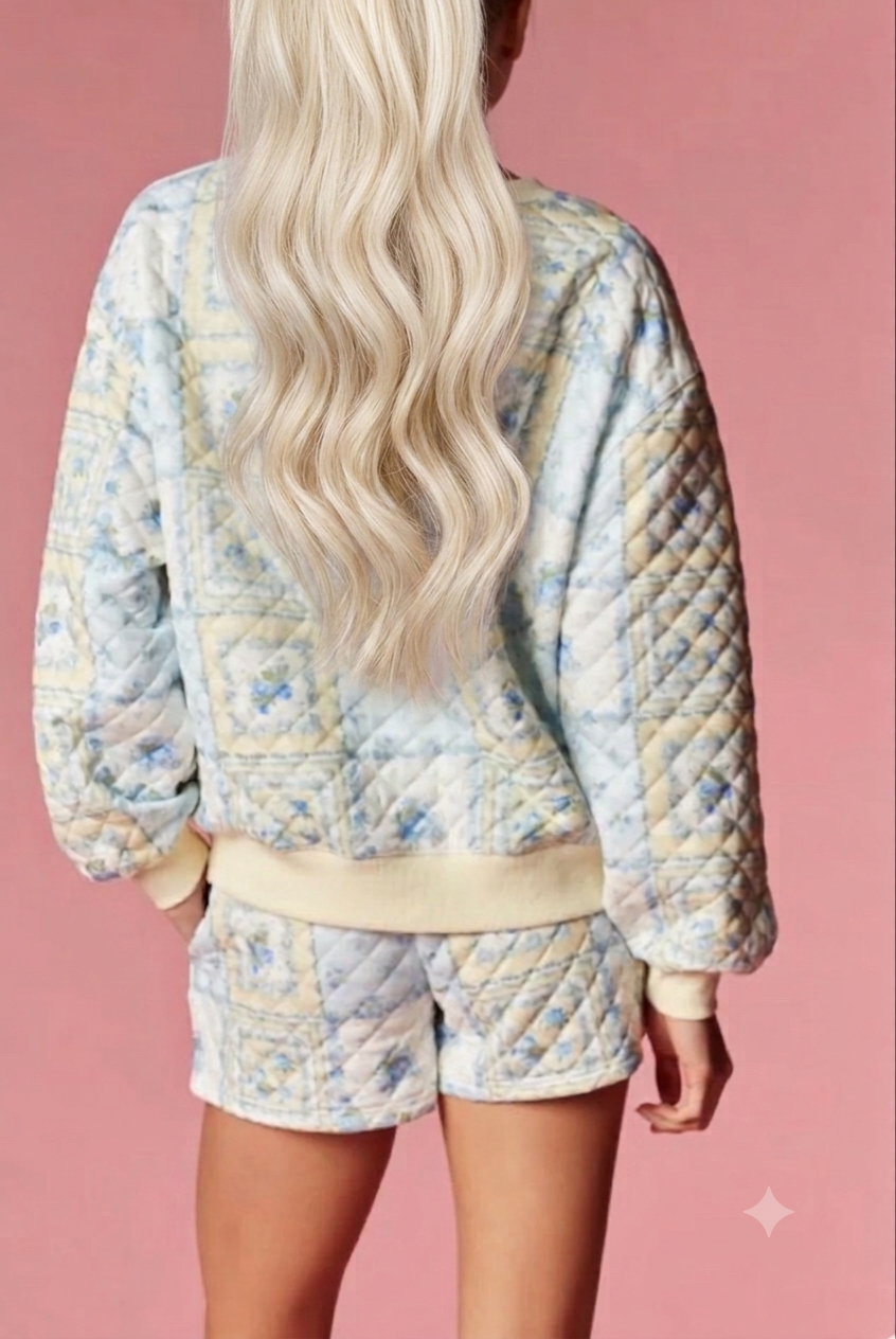 Rareraw Quilted 2-Piece Set (30-day rental)