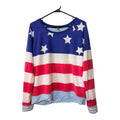 Honeydew American Flag Sweatshirt (30-day rental)