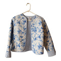 Crown & Ivy floral quilted jacket reversible (30-day rental)