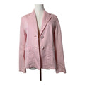 Pink Pin Striped Cotton Blazer
