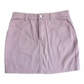 Pink Denim Skirt
